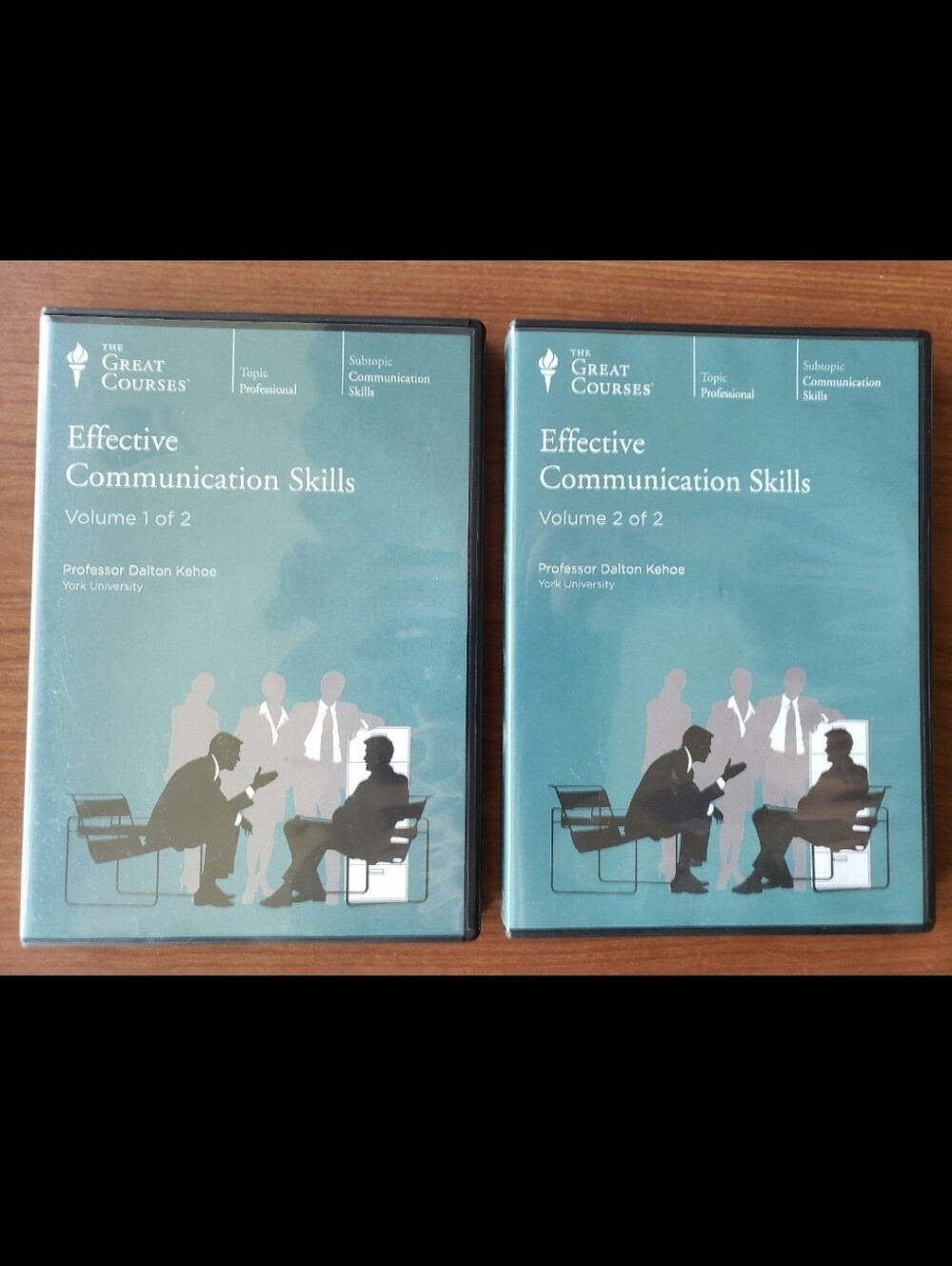 Effective Communication Skills by The Great Courses Vol 1 & 2/12 discs Kehoe